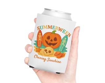 Summerween Can Cooler: Halloween Party Drink Insulator