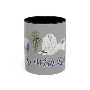 Gemütliche Wunschliste-Kaffeetasse - perfekt für Weihnachtsgeschenke, Entspannung, Komfort zu Hause, Self-Care, Geburtstagsüberraschung