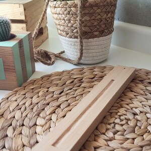 Handmade solid Beech wood incense holder, incense burner, incense holder, handmade incense holder made of solid wood, incense burner