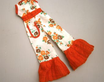Pedigree Sindy Doll Red Flares 1974-75 Vintage Sindy Outfit