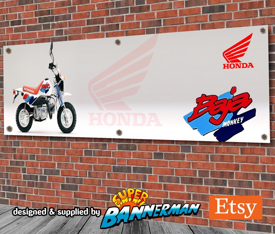Honda Monkey Baja Banner for Garage, Workshop, Showroom Etc - Etsy