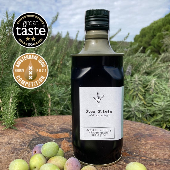 Spanish Organic Extra Virgin Olive Oil: Cold Pressed Manzanilla, 500ml