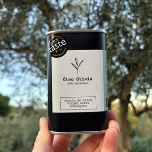 Aceite de oliva virgen extra ecológico español, prensado en frío (250 ml)