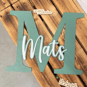 Letrero de puerta de madera personalizado, placa con nombre para habitación infantil, letras de madera, decoración habitación infantil, letrero de madera, letras de madera