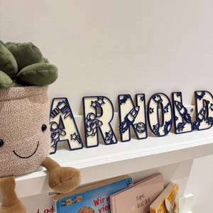Letrero de puerta de madera personalizado, placa con nombre para habitación infantil, letras de madera, decoración habitación infantil, letrero de madera, letras de madera