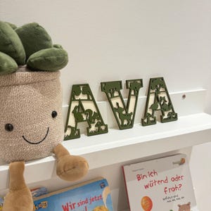 Letrero de puerta de madera personalizado, placa con nombre para habitación infantil, letras de madera, decoración habitación infantil, letrero de madera, letras de madera