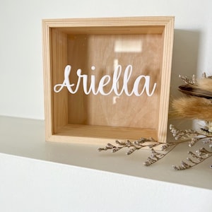 Hucha, regalo para niño, boda, cumpleaños con grabado/nombre, regalo para empezar el colegio, regalo de boda, mudanza