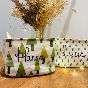 Geschenkkorb Weihnachten, Weihnachtssäckchen personalisiert mit Name, Nikolausgeschenk, Geschenkkorb, Weihnachtsmann, Nikolausgeschenk