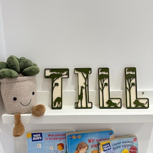 Letrero de puerta de madera personalizado, placa con nombre para habitación infantil, letras de madera, decoración habitación infantil, letrero de madera, letras de madera