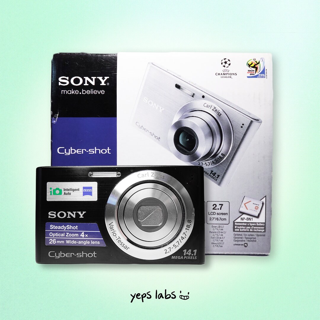 Sony Cybershot DSC-W320 With Box and Extras - Etsy