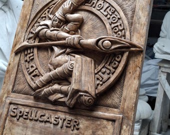 Handmade Dark Magician Relief