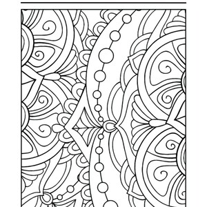 50-page Mandala and Motivations Printable Coloring Pages - Etsy