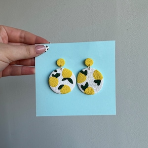 Lemon Earrings