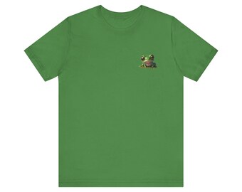 Cute Frog T-Shirt Short Sleeve Tee