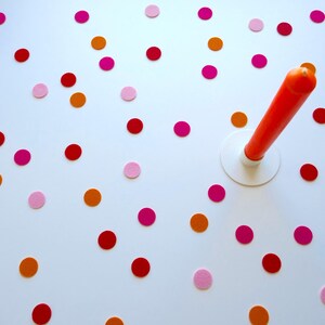 KONFETTI aus Filz - wiederverwendbar, ø 20 mm, Dekoration, Geburtstag, Party, Basteln, Karneval zdjęcie 8