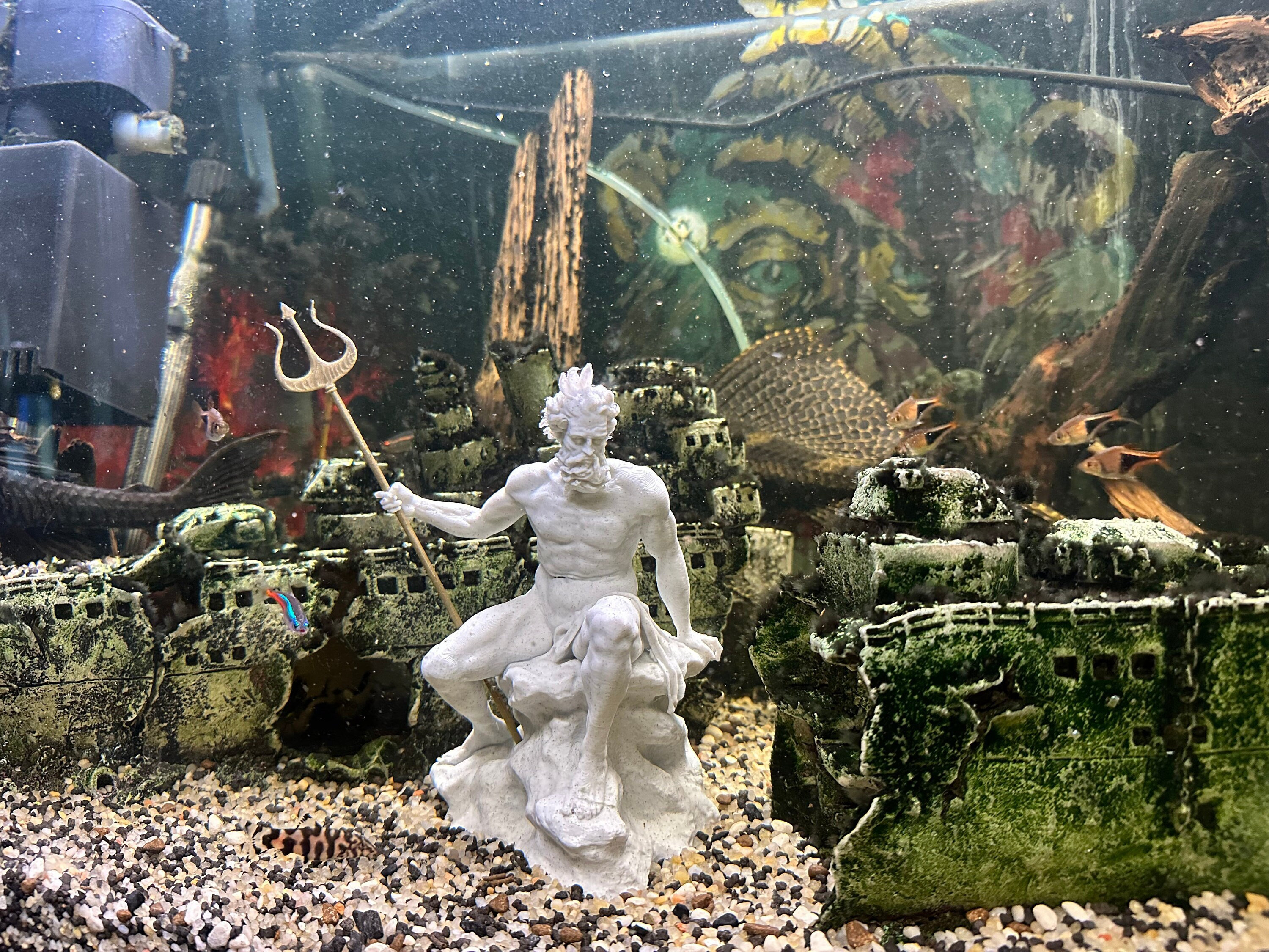 Greek fish hotsell tank decorations