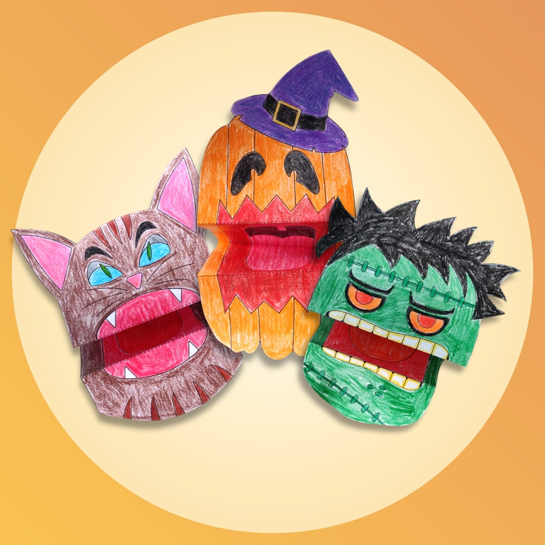 Printable Puppets Etsy