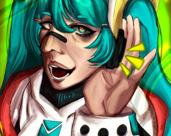 Hatsune Miku CONNECT:COMMUNE Poster | Rolled Posters