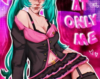 Hatsune Miku Sweet Devil Poster | Rolled Posters