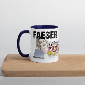 Tasse mit farbiger Innenseite