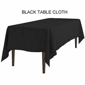 Where can i best sale buy black tablecloths