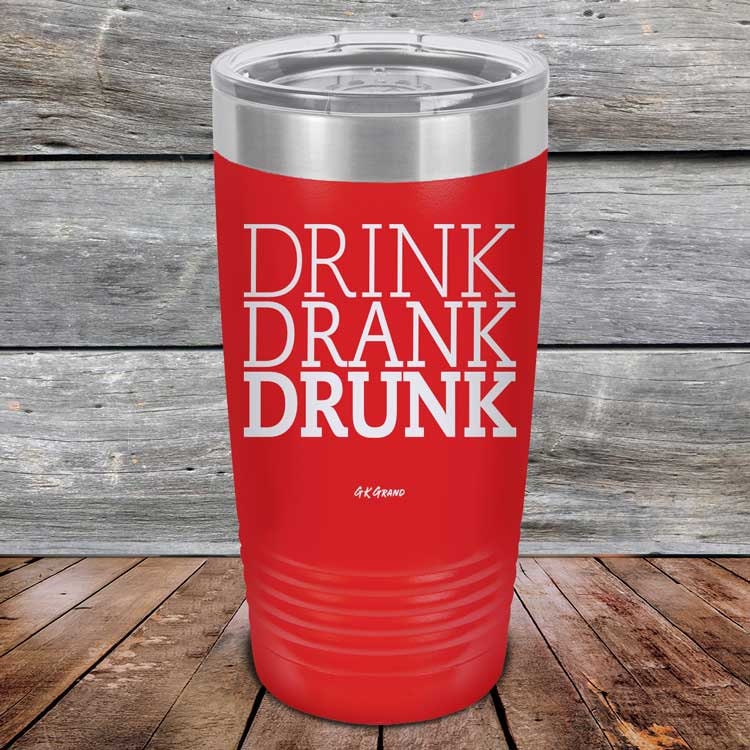 Drink Drank Drunk – Engraved Funny Drinking Cup, Alcohol Gift Mug,  Alcoholic Tumbler Mug – 3C Etching LTD