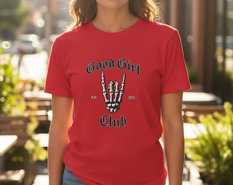 Good Girl Club skeletal hand shirt | T-Shirt