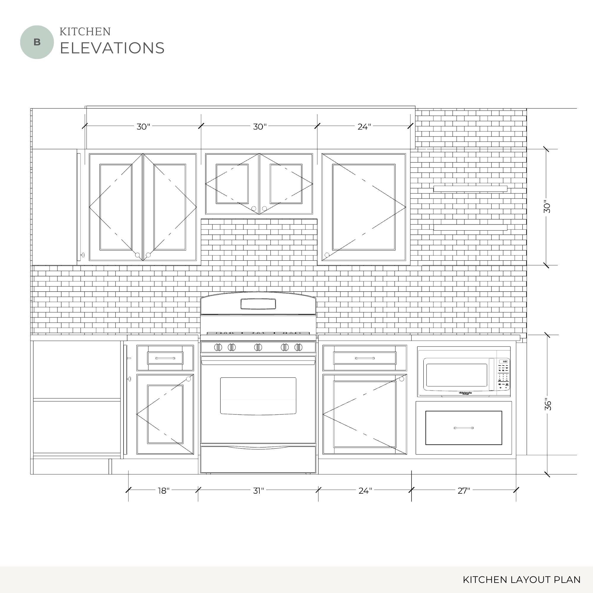 Complete Kitchen Design Plan - Fully Customized Virtual Interior Design ...