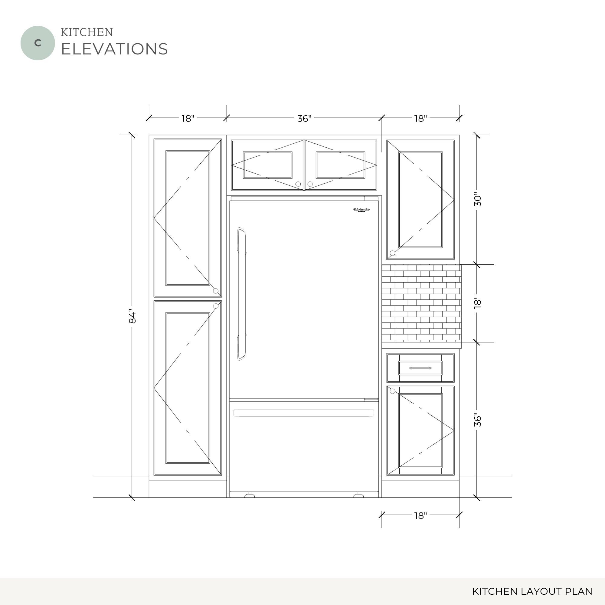 Complete Kitchen Design Plan - Fully Customized Virtual Interior Design ...