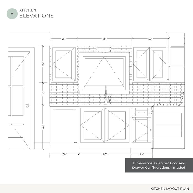 Complete Kitchen Design Plan - Fully Customized Virtual Interior Design ...