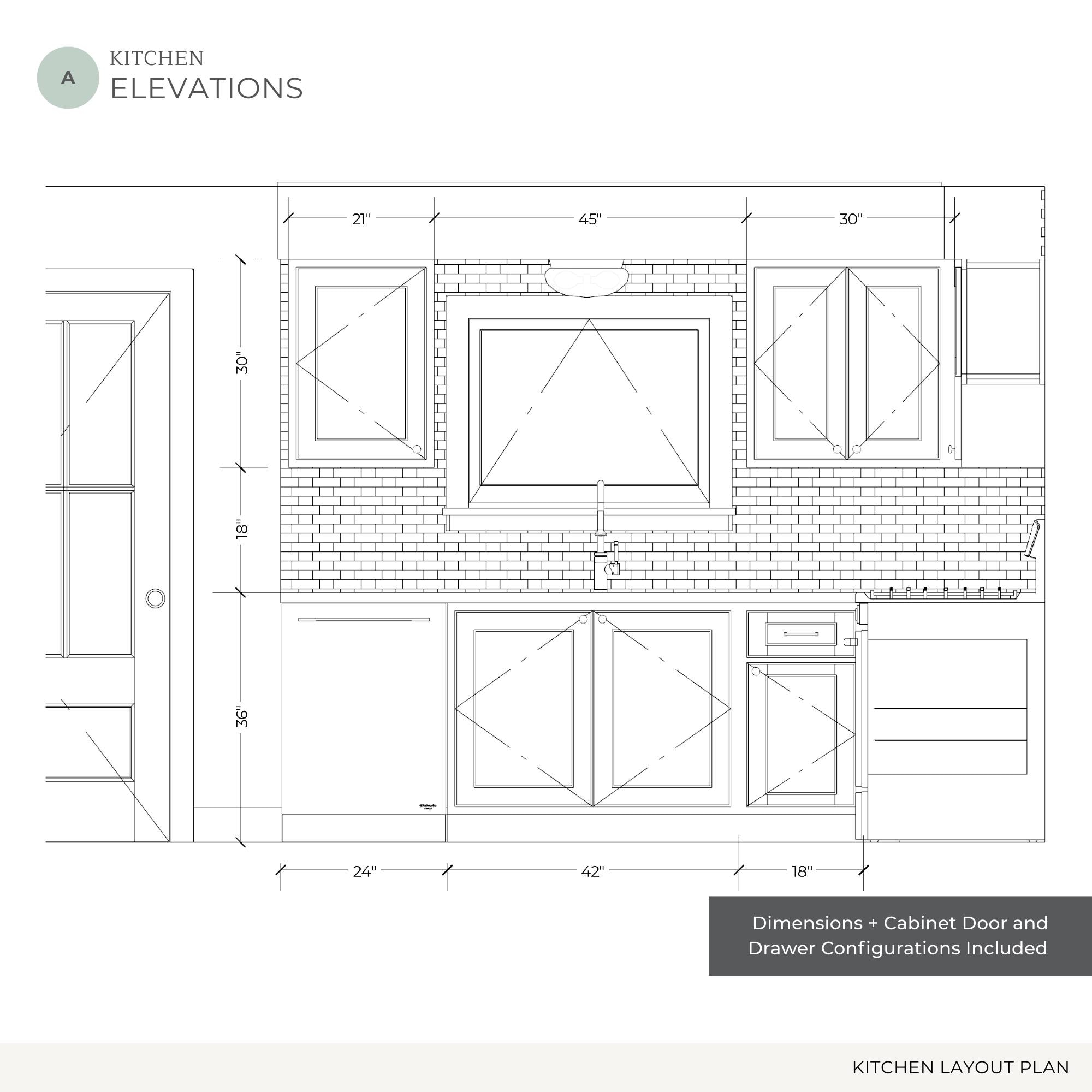 Complete Kitchen Design Plan - Fully Customized Virtual Interior Design ...