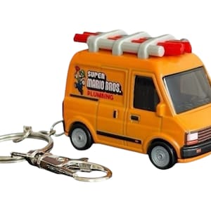 Super Mario Brothers Plumbing Van Keychain