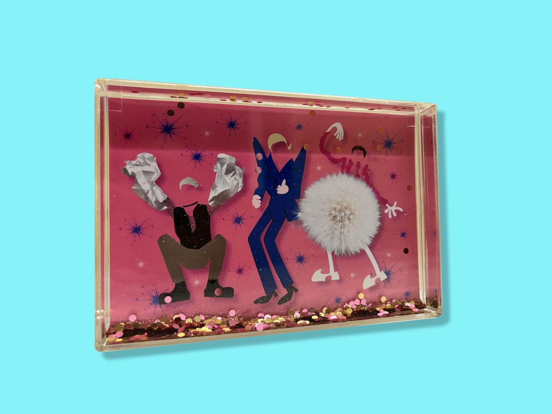 Snow Globe Glitter Picture Frame Eurovision 2024 - Etsy