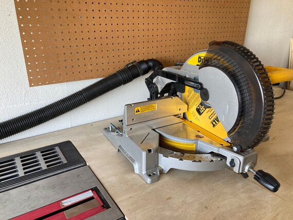 Dewalt compound miter saw vacuum attachment online
