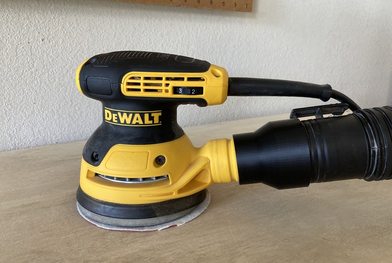 Dust Collection Adapter for Dewalt Sander 1.5 to Rigid Shop Vac 2.5 Etsy