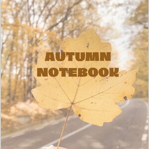 Herfst Notitieboekje