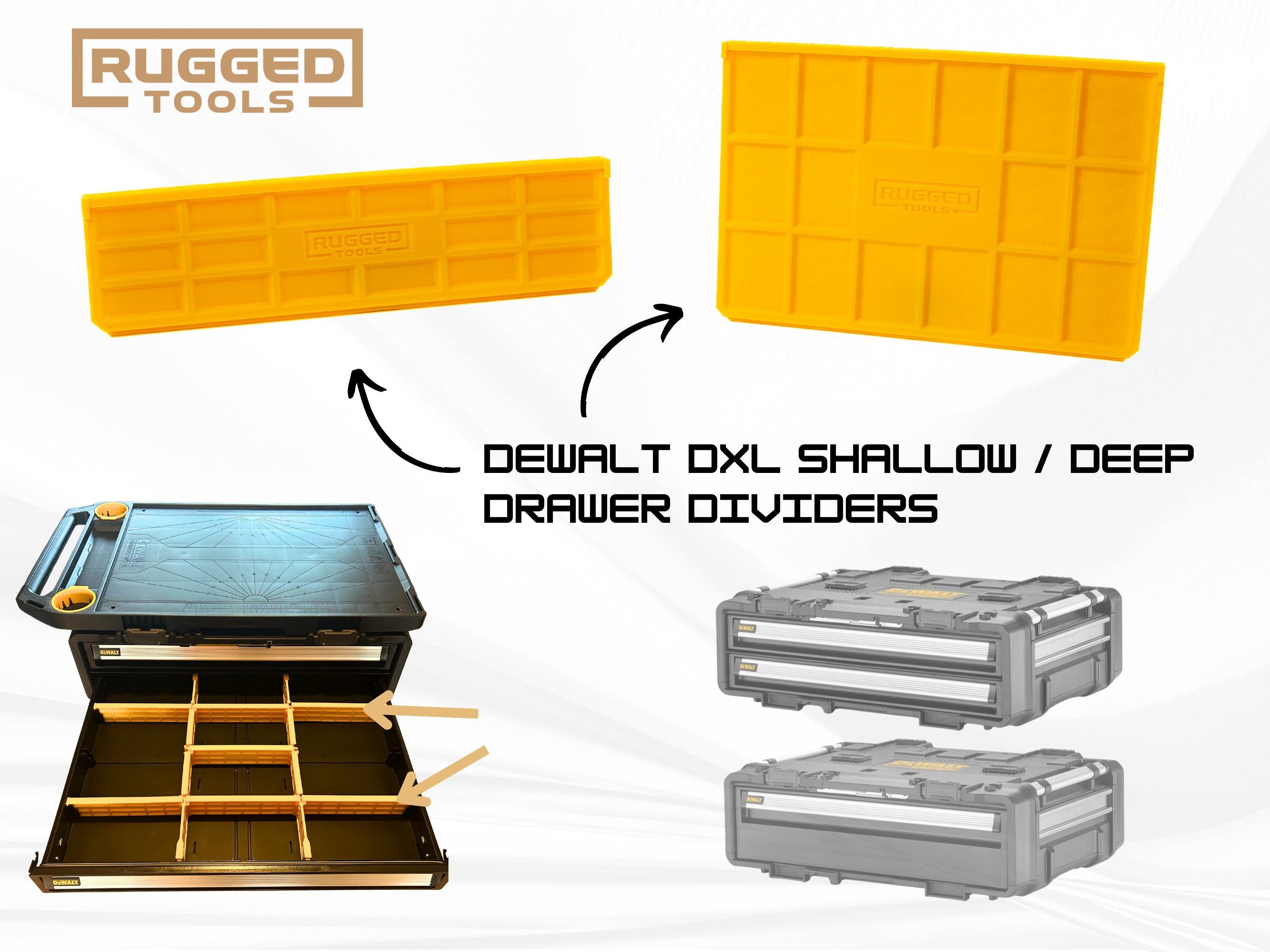 dewalt DXL （DeWALT DWST08520-1 DeWALT DXL Toughsystem Shallow 