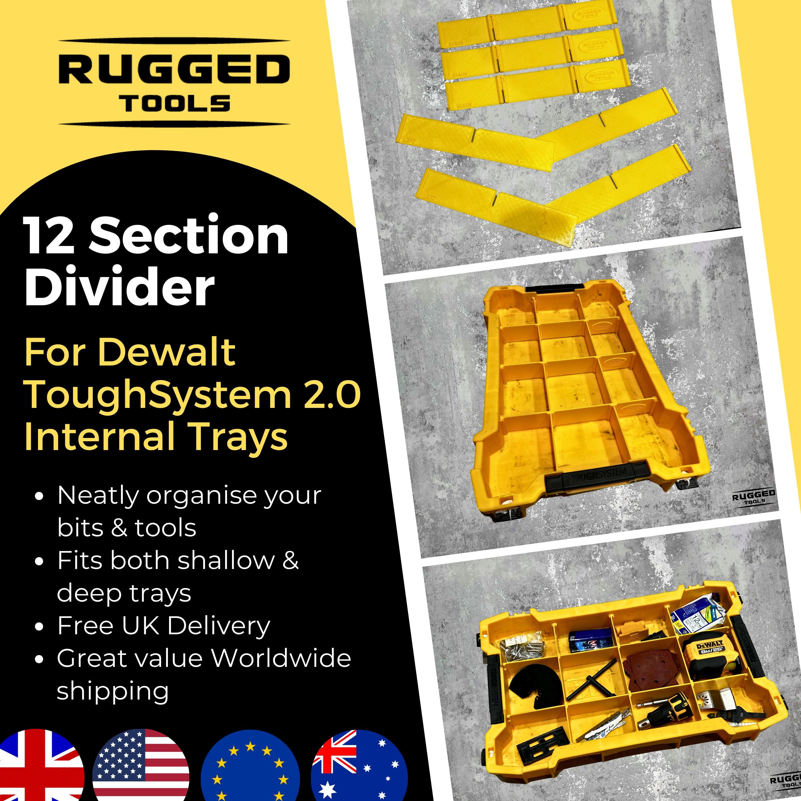 Base Plate Base Plate for Dewalt Toughsystem Toolboxes 