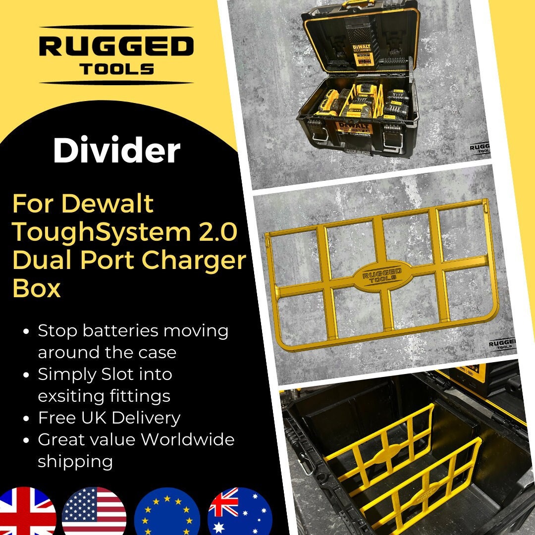 DEWALT Pro Small Parts Organizer Bin & Dividers - 10 Pack