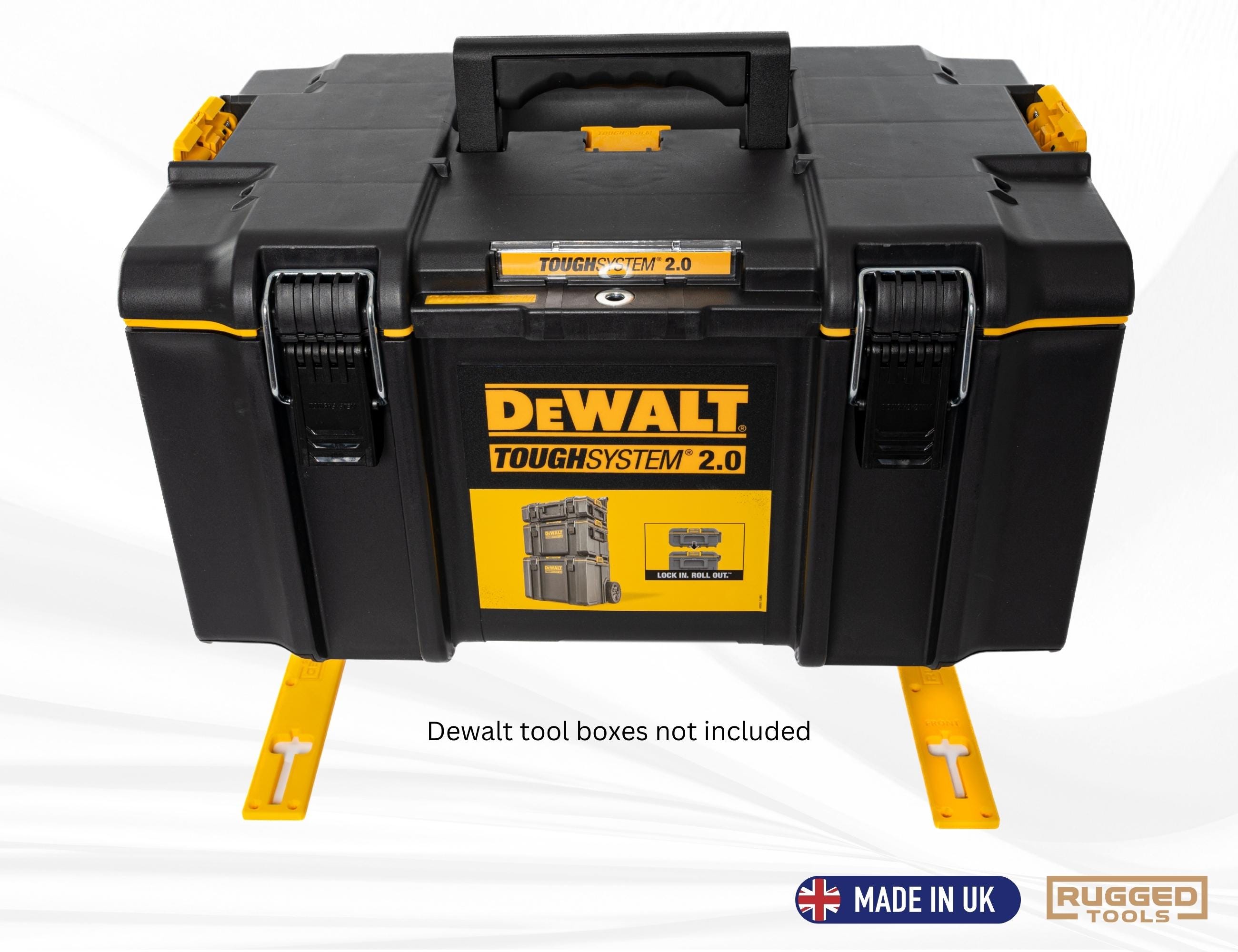 Dewalt Toughsystem 1.0/2.0 ツールボックス用滑り止めプレート 