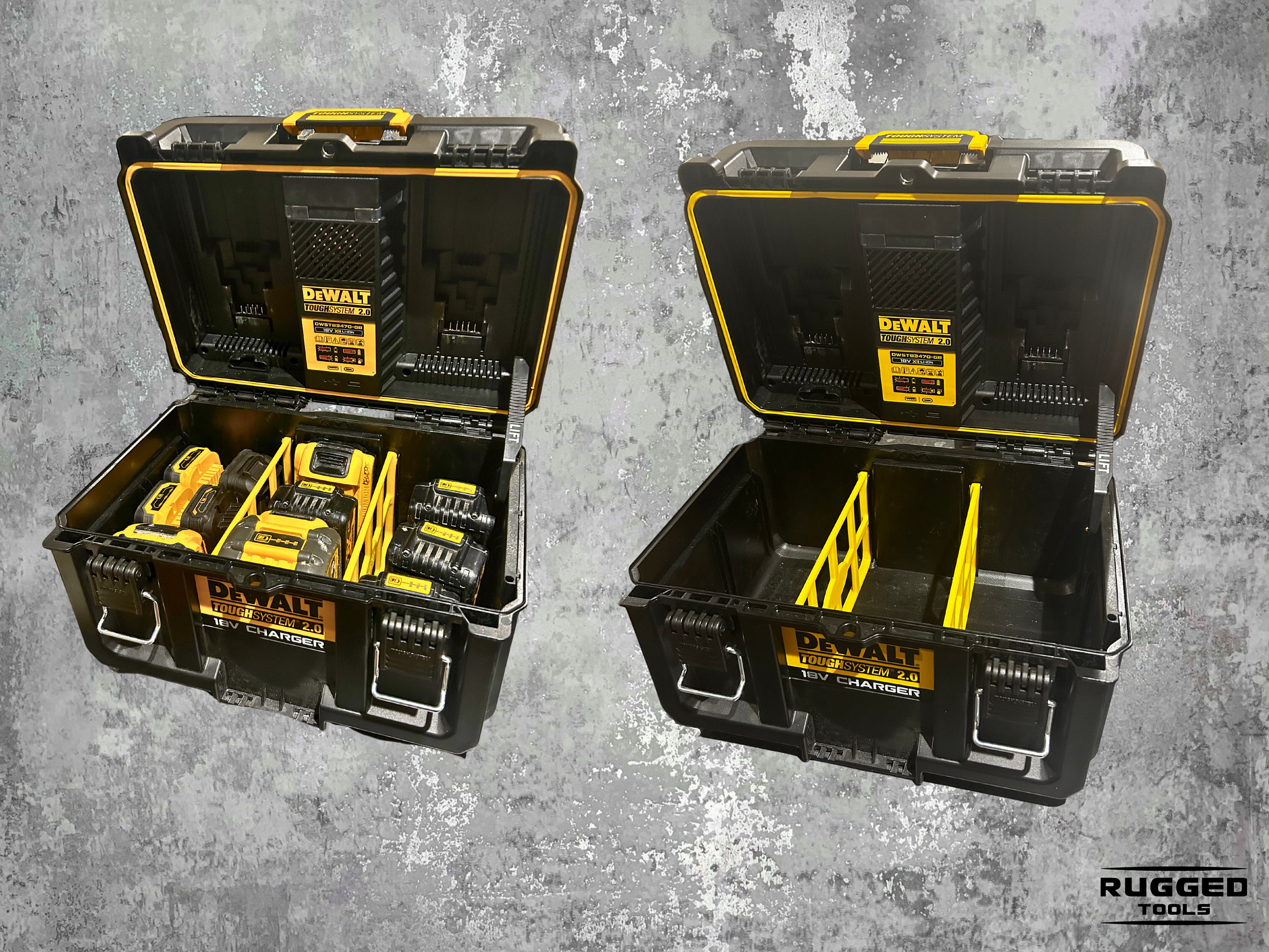 Dividers to Fit Dewalt Toughsystem 2.0 Dual Port Charger Box Etsy