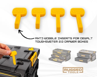 Dewalt Toughsystem 2.0 anti-Wobble inserts | Rugged Tools