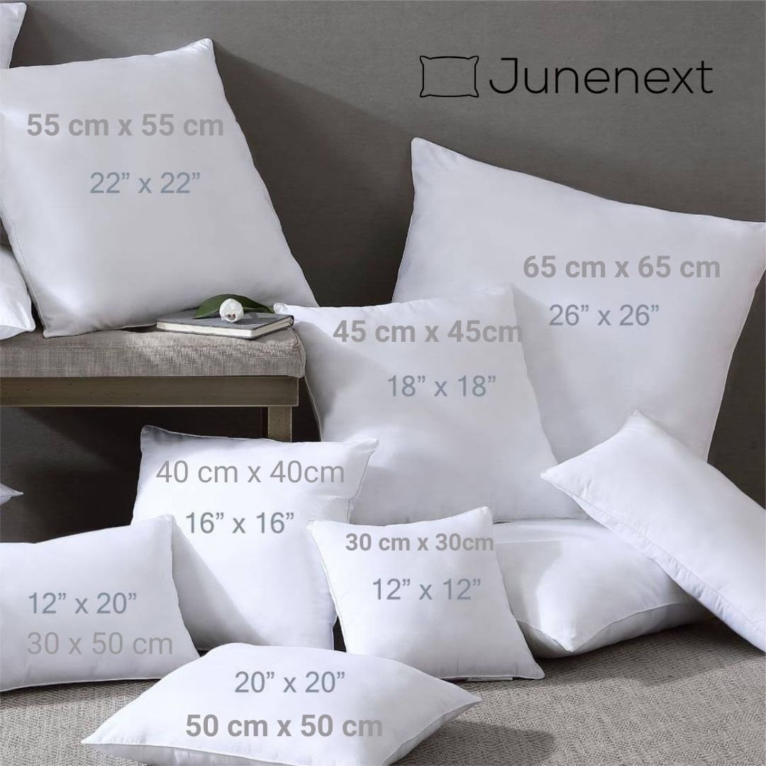 Square Pillow Inserts Handwoven Pillow Inserts Custom Size Pillow