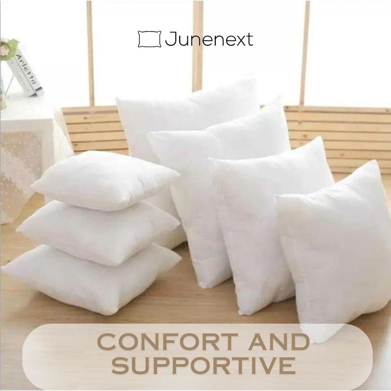 Square Pillow Inserts Handwoven Pillow Inserts Custom Size Pillow