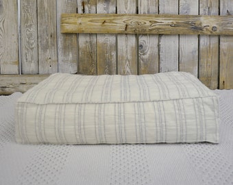 Off White Linen Sustainable / Eco Friendly Dog Bed