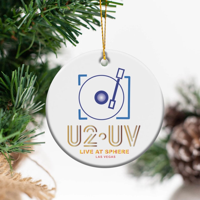 U2 Christmas Ornament 