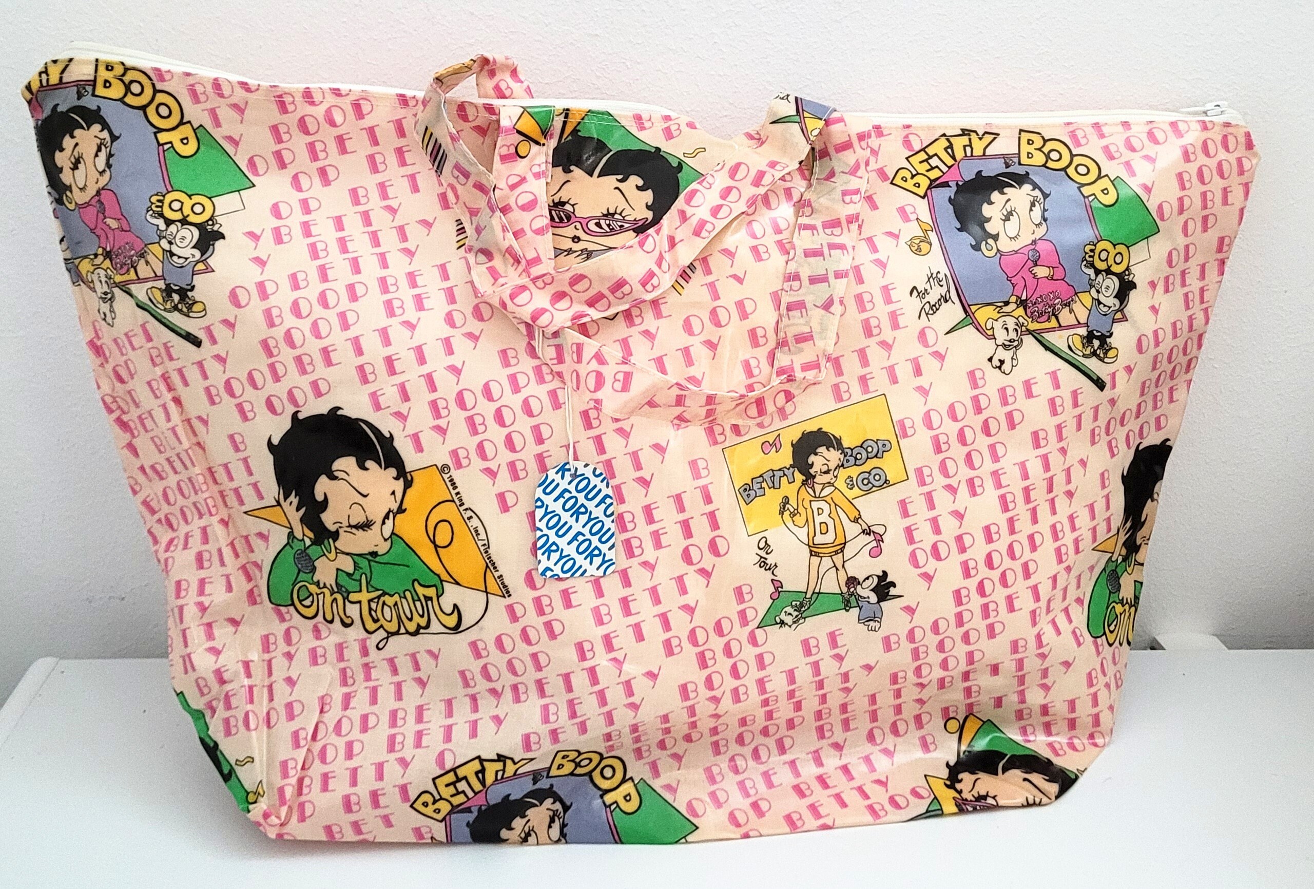 Betty Boop Shopping Bag 90s Vintage Etsy
