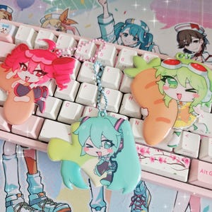 Vocal Synth PVC Puffy Charms - Hatsune Miku / Kasane Teto / Megpoid Gumi - Vocaloid | Utau | Vsinger | Animecore | Kawaii