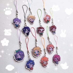 Dijes acrílicos de Stardew Valley - Epoxi con brillantina de 3,8 cm