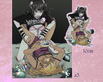 FUJO4FUJO - A5 Print & Prismatic Sticker